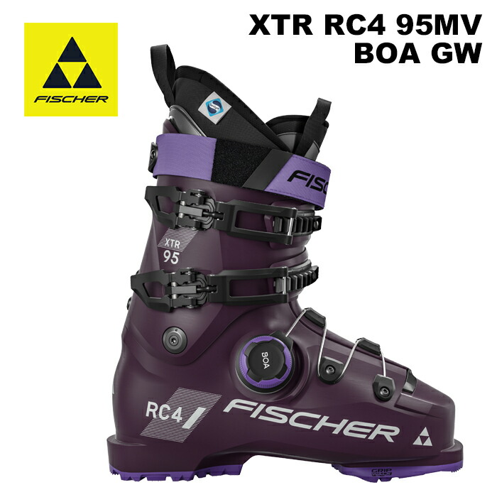 FISCHER フィッシャー スキーブーツ XTR RC4 95 MV BOA GW 24-25 モデル レディース
