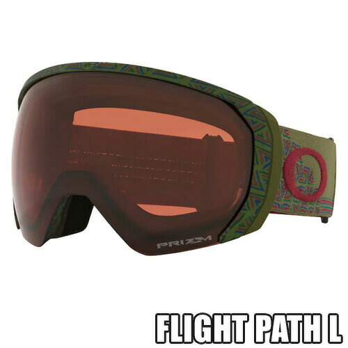 OAKLEY【23/24・FLIGHT PATH L｜DARK BRUSH CASCADE：PRIZM GARNET】[71105100]　オークリー　フライトパス画像