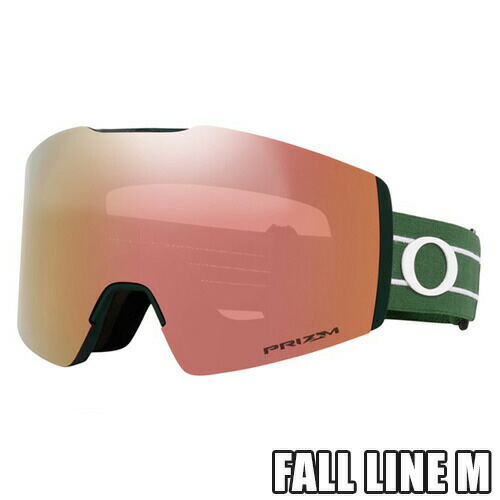 【71037500】OAKLEY FALL LINE M｜HUNTER GREEN：PRIZM ROSE GOLD IRIDIUM [OO7103-75]23/24モデル【返品交換不可商品】 オークリー ゴーグル