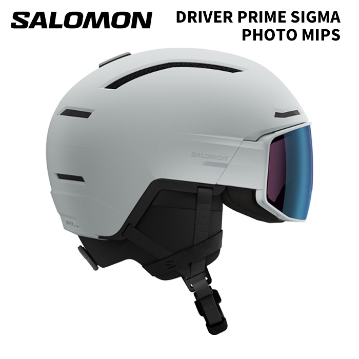 SALOMON サロモン ヘルメット DRIVER PRIME SIGMA PHOTO MIPS ICE FLOW L47912800 25-26モデル