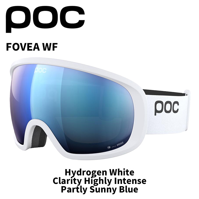 POC ポック ゴーグル FOVEA WF /Hydrogen White /Clarity Highly Intense /Partly Sunny Blue/ 40841 25-26モデル 【返品交換不可商品】 20,790円