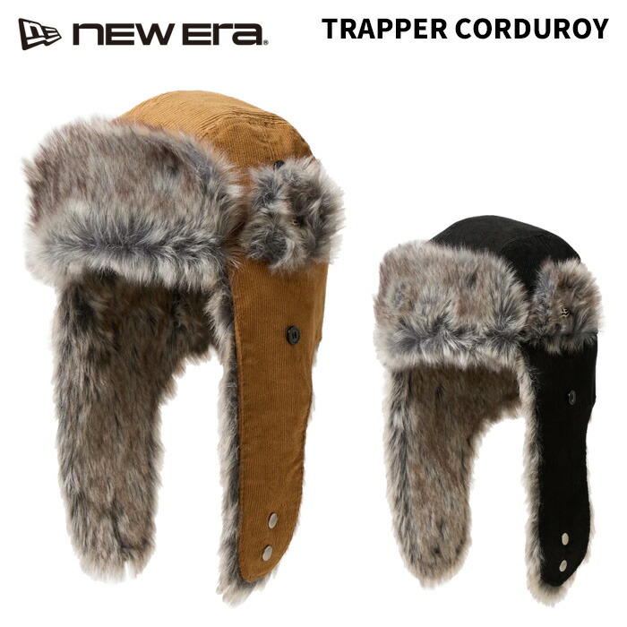 NEWERA ニュー内鰓 旗がしら TRAPPER CORDUROY 25-26ひな形 トラッパー 航空旗がしら コール天