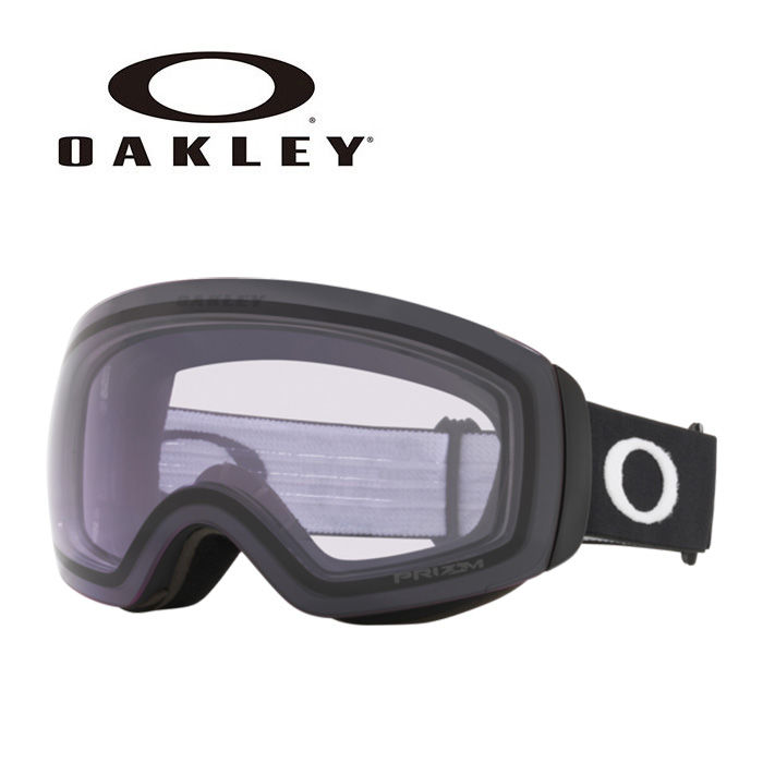 OAKLEY オークリー ゴーグル FLIGHT DECK M/MATTE BLACK/PRIZM CLEAR/OO7064-A7 25-26 モデル|ASPEN PROSKI SHOP
