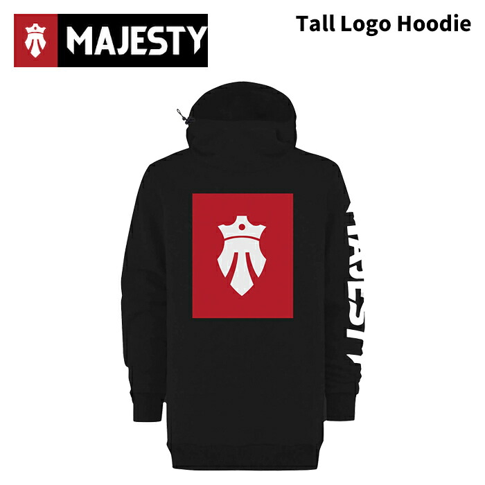 Majesty マジェスティ 御召しもの Tall Logo Hoodie 25-26模範例