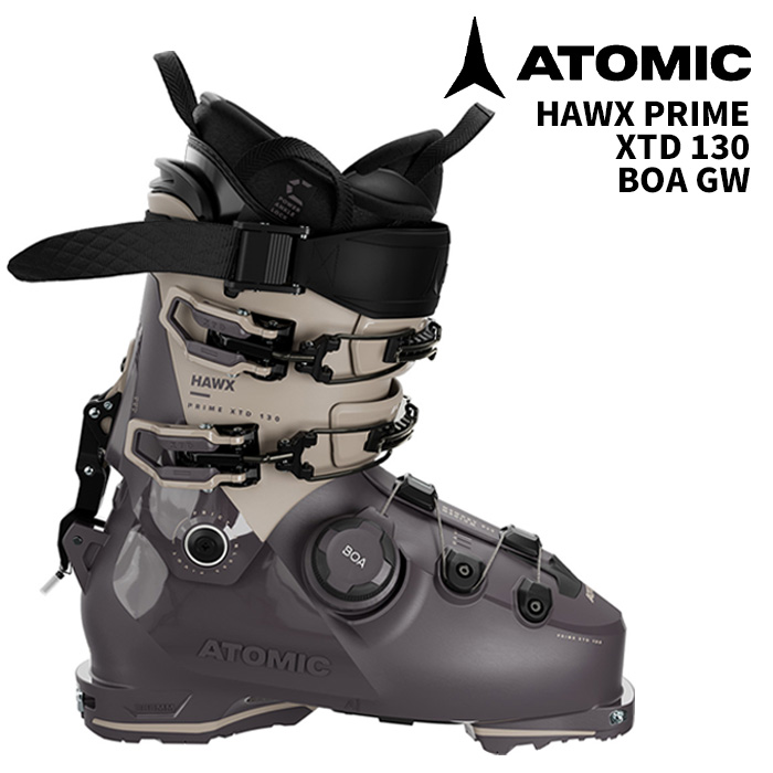 【AE5030300】 ATOMIC アトミック スキーの板ブーツ HAWX PRIME XTD 130 BOA Not Purple/Cement 25-26 模範例