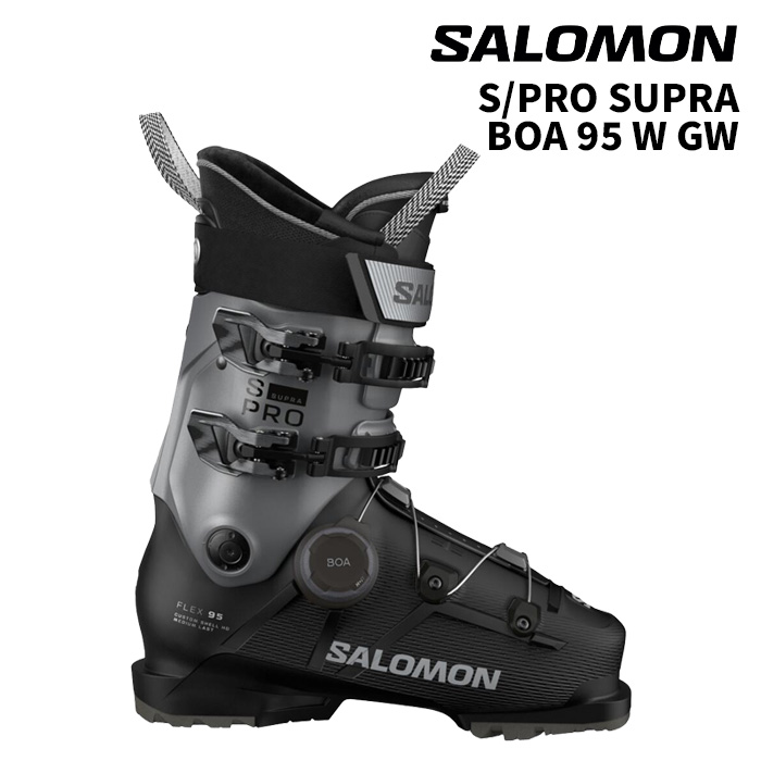 【L47888900】 SALOMON サロモン スキーの板ブーツ S/PRO SUPRA BOA 95 W GW Rose 25-26 青写真 レディース
