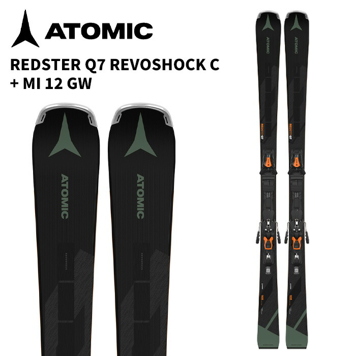 ATOMIC S9i REVOSHOCK 160cm X12GWビンディング付 アトミックスキー2024 ATOMIC 23-24 REDSTER S9i REVOSHOCK-S + X12 GW