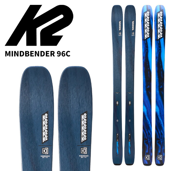 K2 ケーツー スキー板 MINDBENDER 96C 板単品 25-26 モデル