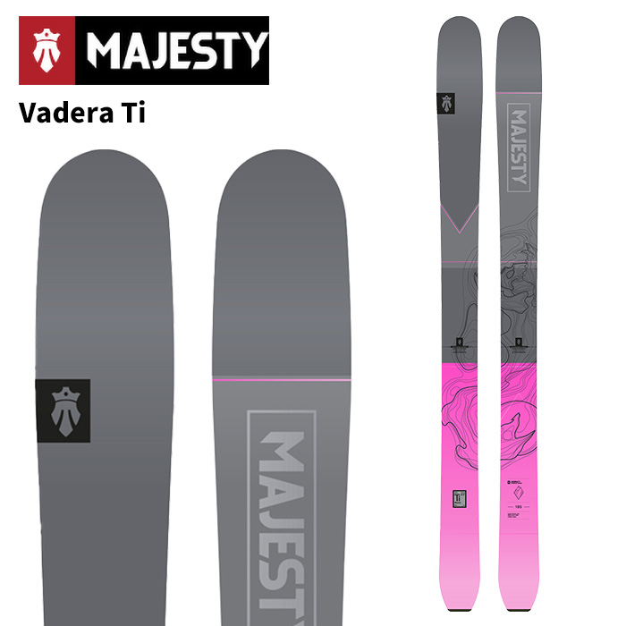 Majesty マジェスティ スキー板 Vadera Ti 板単品 25-26 モデル|ASPEN PROSKI SHOP