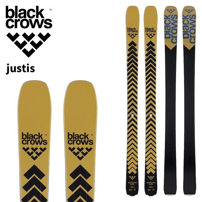 BLACK CROWS ブラッククロウズ スキーの板板 justis 板単品 25-26 青写真