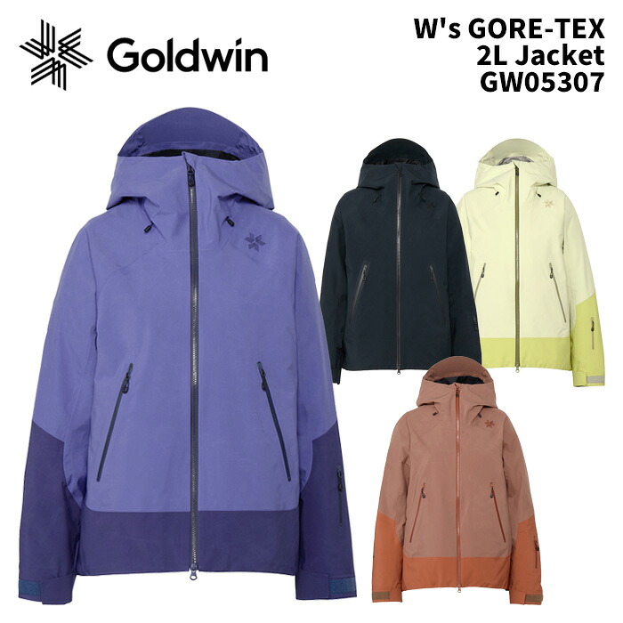 GOLDWIN GW05307 W's GORE-TEX 2L Jacket 25-26(2026)モデル ゴールドウィン スキーウェア ジャケット レディース 女性用