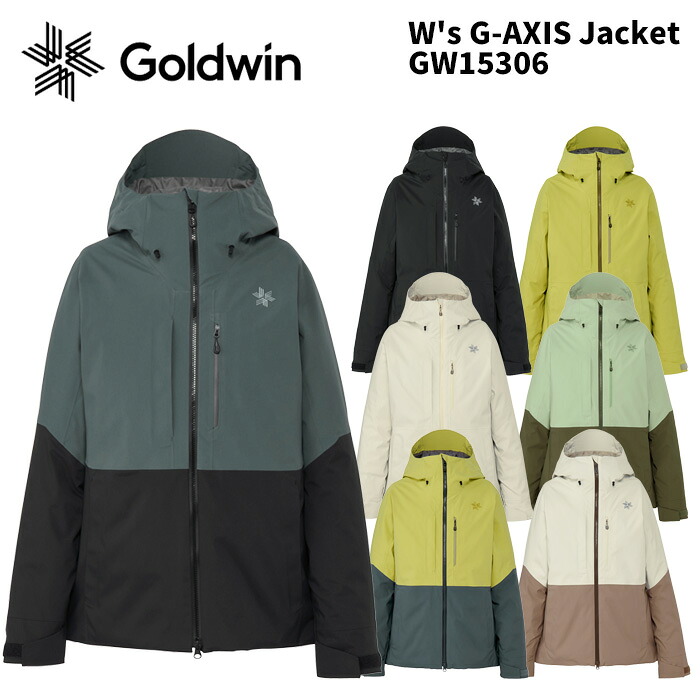 GOLDWIN GW15306 W's G-AXIS Jacket 25-26(2026)モデル ゴールドウィン スキーウェア ジャケット レディース 女性用