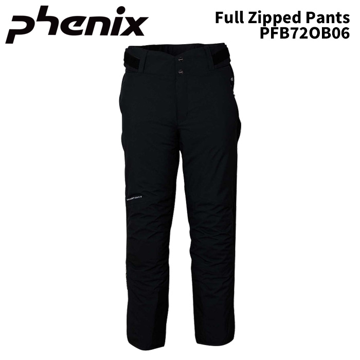 Phenix PFB72OB06 Full Zipped Pants 25-26(2026)モデル フェニックス スキーウェア サイドフルオープン パンツ