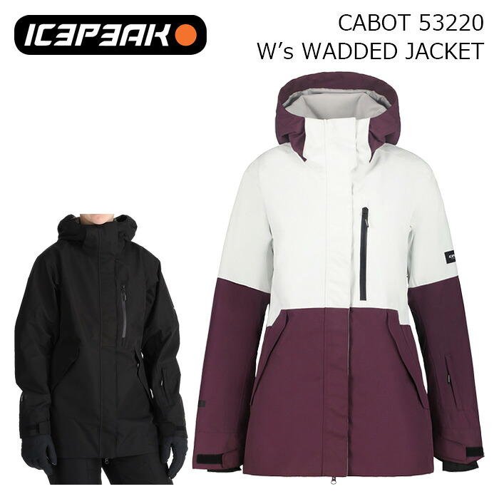 ICEPEAK 内燃機関まっ盛り 御召しもの CABOT 53220 24-25(2025)ひな形 レディース 上衣
