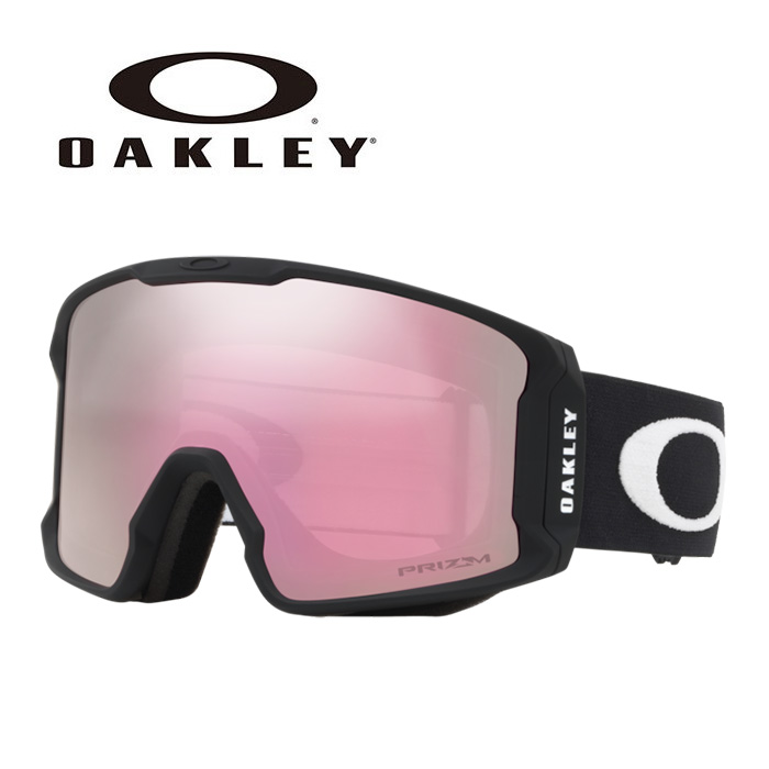OAKLEY【25/26・LINE MINER L：MATTE BLACK / PRIZM HI PINK IRIDIUM】OO7070-06　70700601 オークリー ゴーグル｜ASPEN PROSKI SHOP
