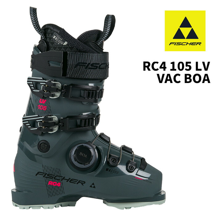 FISCHER フィッシャー スキーの板ブーツ RC4 105 LV BOA VAC GW RHINO GREY 26-27真似形