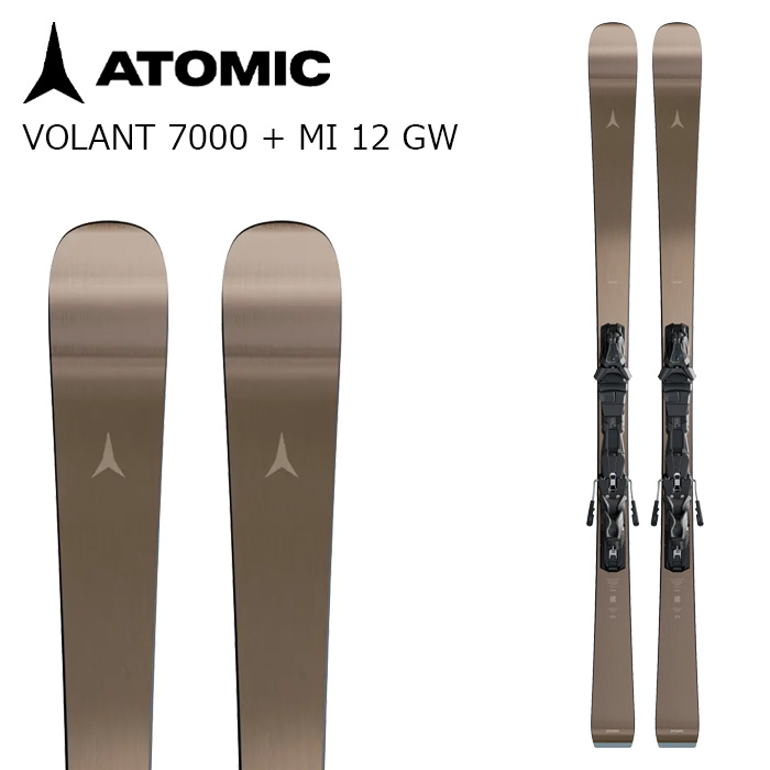 ATOMIC アトミック スキー板 VOLANT 7000 + MI 12 GW ビンディングセット 26-27モデル｜ASPEN PROSKI SHOP