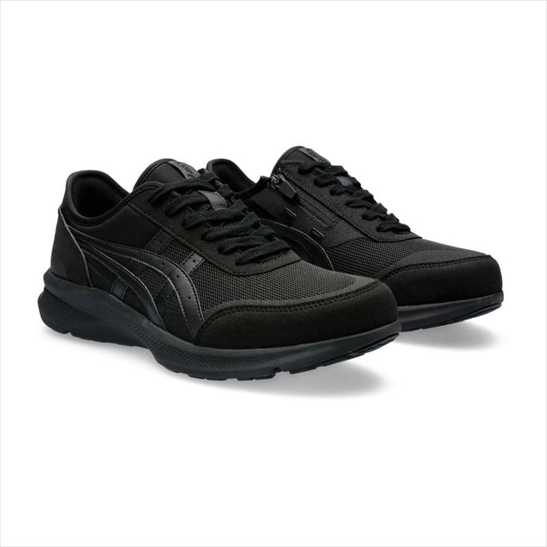 [asics walking]アシックスウォーキング メンズウォーキングシューズ ハダシウォーカー メンズ3E 1291A056 001 黒いこと×黒いこと