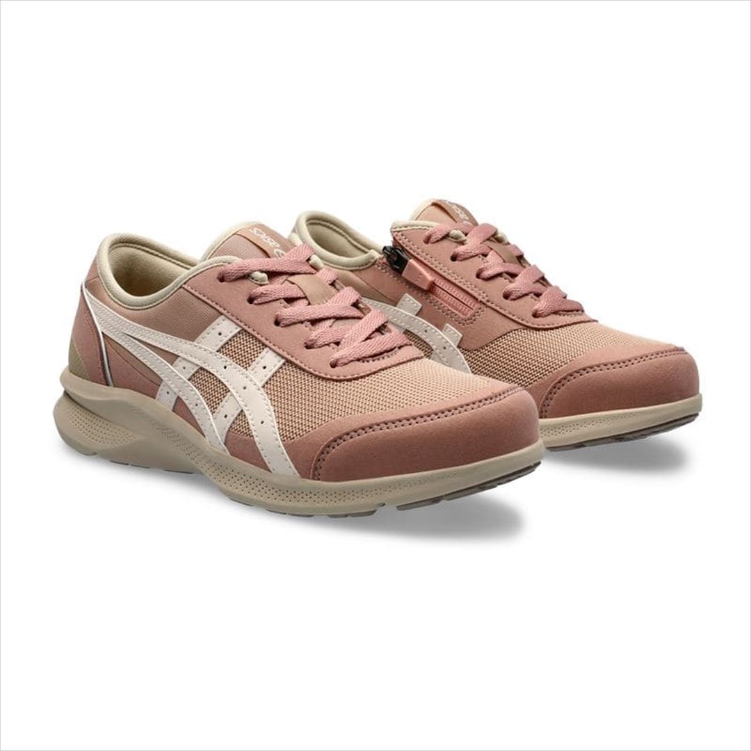 [asics walking]アシックスウォーキング レディースウォーキングシューズ ハダシウォーカー レディース3E 1292A066 200 ピンクベージュ×オフホワイト