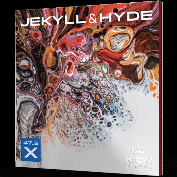 【メール便】 エクシオン 裏ソフトラバー『赤』 ジキル＆ハイド X47.5 850033 RD