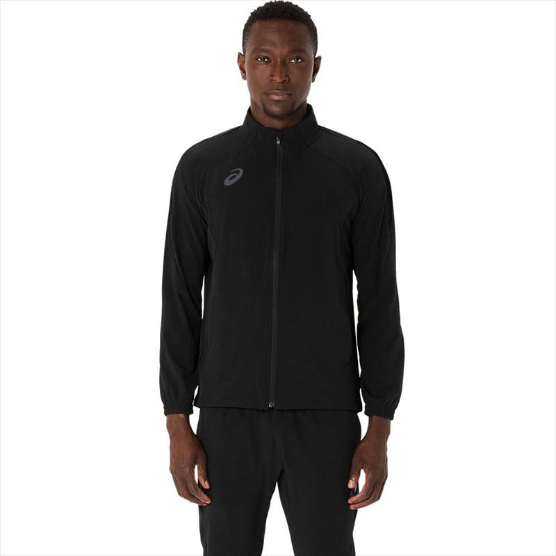 [asics]アシックス ストレッチ ウーブン スリムジャケット (2101A298)(001) パフォーマンスブラック 5,312円