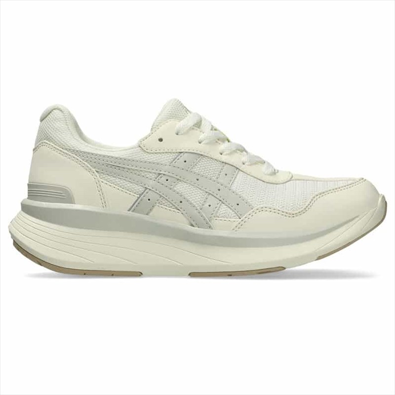 [asics walking]アシックスウォーキングレディースウォーキングシューズニーズアップ レディース 3E相当(1242A019)(750)オフホワイト/ベージュ｜ASPOアスリート