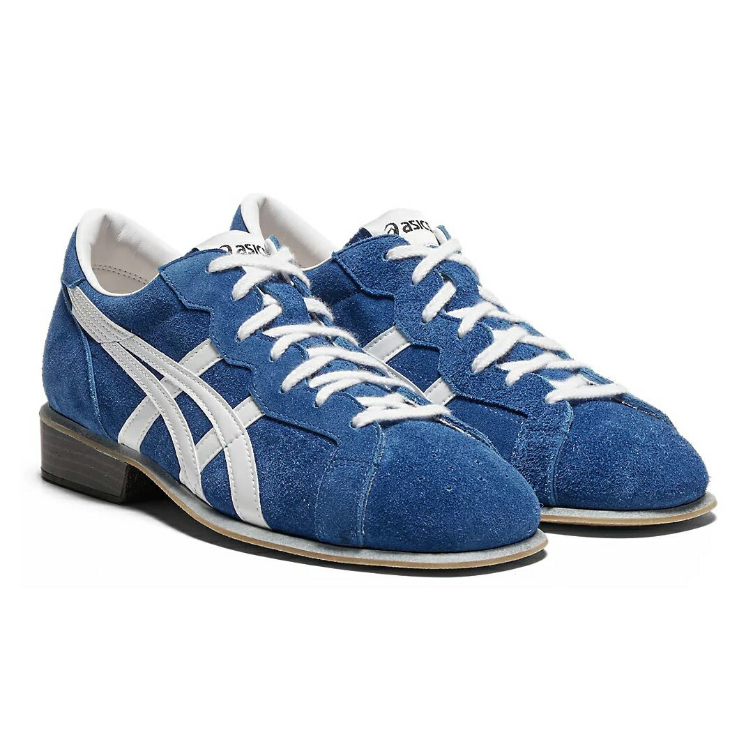 asics リフティングシューズ27.0+青のシューズ袋付き 新品未使用】 ASICS アシックス オーダースパイク シューズ袋