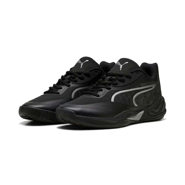 [puma]プーマ バスケットボールシューズ オールプロ ニトロ 2 スカイブレーク (312374)(01) プーマブラック/プーマエイジドシルバー