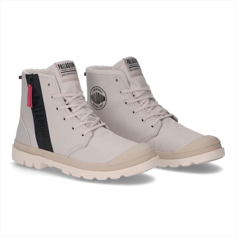 [PALLADIUM]パラディウム メンズ防水ハイカットシューズ PAMPA HI SEEKER2 LT+WP+ (74406)(096) ナチュラルグレー