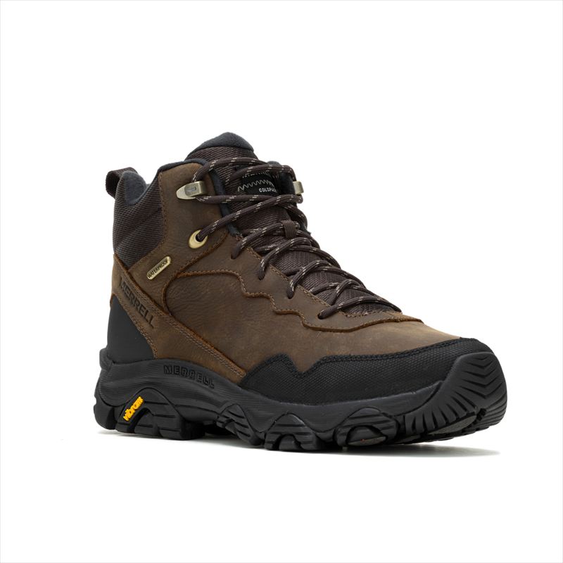 [MERRELL]メレルウィンターブーツCOLDPACK 3 THERMO MID WATERPROOF(M037205)アース｜ASPOアスリート