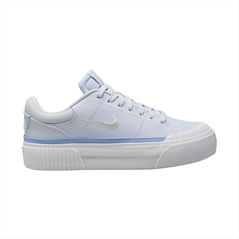[NIKE]ナイキ レディースカジュアルシューズ WSコートレガシーリフト (FV5526001)() フットボールグレー/サミットホワイト/アルミニウム/ホワイト