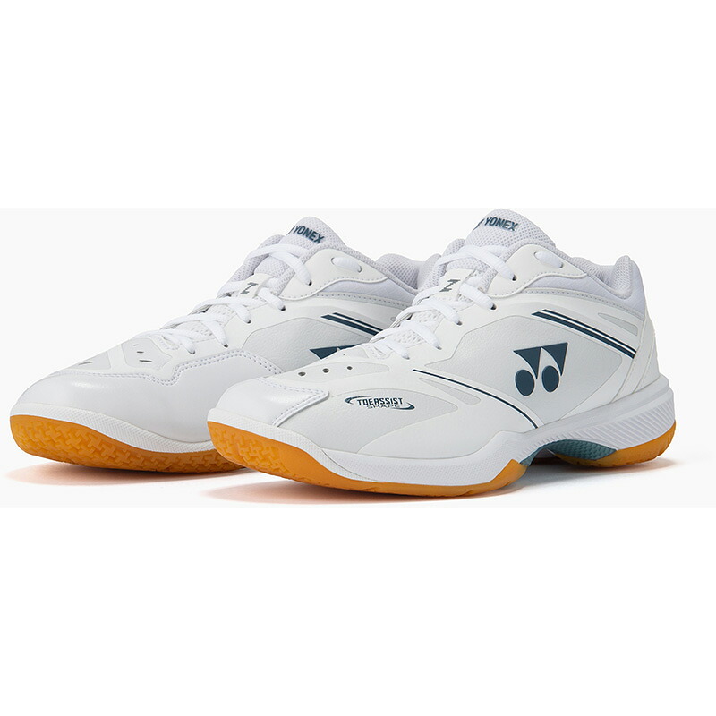 [YONEX]ヨネックスバドミントンシューズパワークッション65Zワイド(SHB65Z4W1)(011)ホワイト｜ASPOアスリート