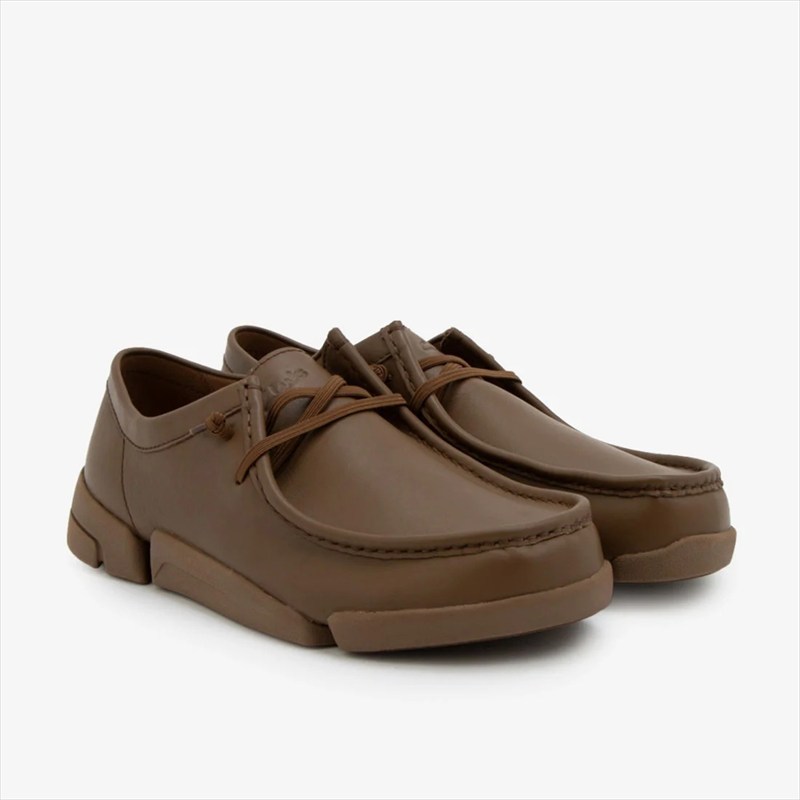 [Clarks]クラークス メンズシューズ Trigenic2 Lo (26187357) Cola Leather