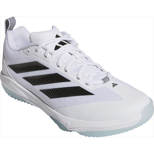 [在庫処分品につき返品交換不可] [adidas]アディダス ベースボールトレーニングシューズ アディゼロ インパクト 2.0 ターフ (JH6742) フットウェアホワイト/コアブラック/コアブラック