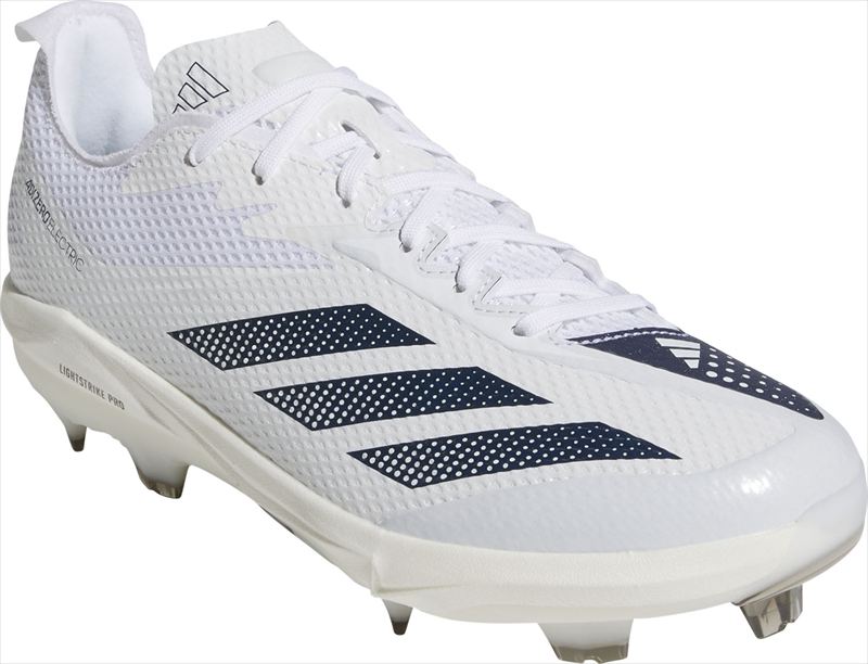 [adidas]アディダス 野球スパイク Adizero Electric 2.0 TPU BSB (JI1486) フットウェアホワイト/チームネイビーブルー/フットウェアホワイト