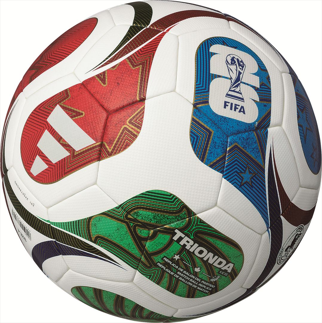 [adidas]アディダス サッカーボール 検定4号球 トリオンダ キッズ U-12 (ADF420) ホワイト