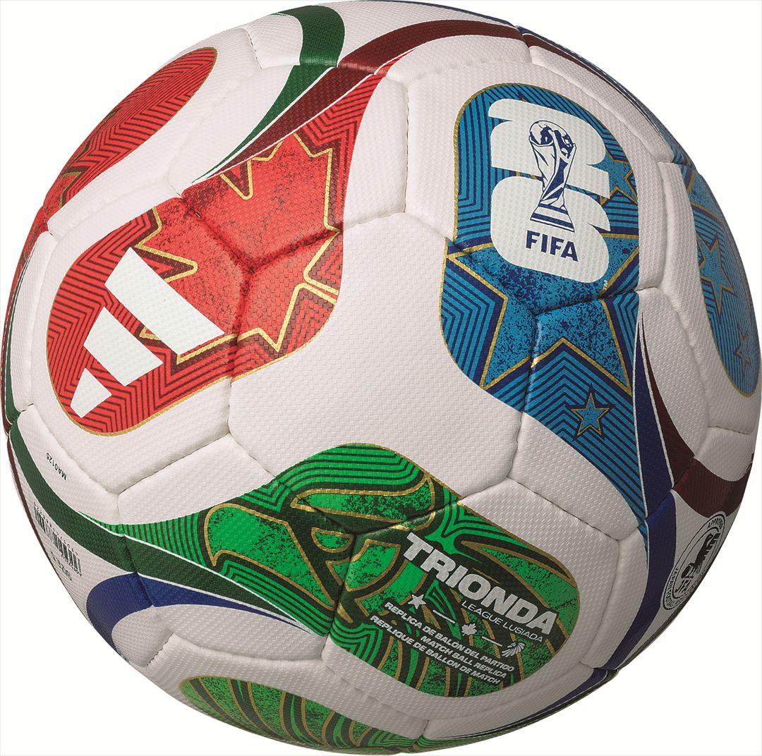 [adidas]アディダス サッカーボール 検定5号球 トリオンダ リーグ ルシアーダ (ADF522LU) ホワイト