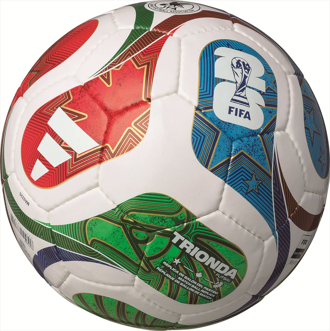 [adidas]アディダス フットサルボール 検定4号球 トリオンダ フットサル (ADFF420) ホワイト