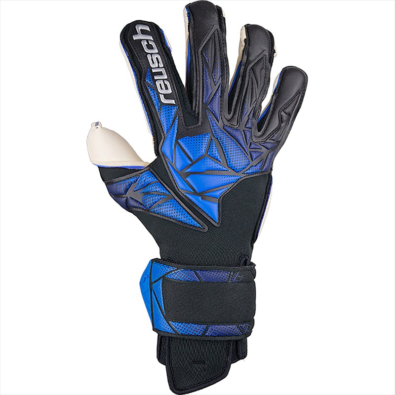 [reusch]ロイシュ キーパーグローブ アトラクト リグリップ 5470555 7737 ブラック×エレクトリックブルー