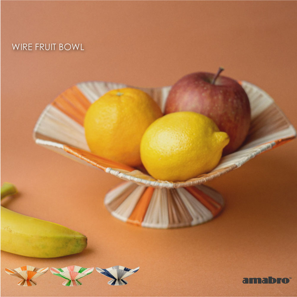 amabro WIRE FRUIT BOWL フルーツボール フルーツボウル フルーツバスケット 小物収納 トレイ トレー バスケット かご カゴ 果物 フルーツ お菓子 スチール アイアン 金属 収納 キッチン雑貨 キッチン おしゃれ モダン レトロ シンプル 北欧 インテリア かわいい画像