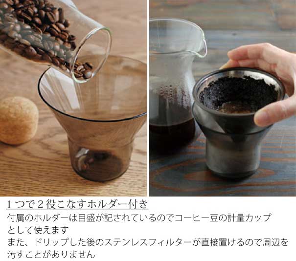 ポイント最大33 5倍 11日 1 59まで Kinto Carafe Set Stainless Steel 600ml コーヒーカラフェセット ステンレスフィルター コーヒー ドリッパー フィルター不要 コーヒーメーカー ドリップ コーヒードリップセット 珈琲ドリッパー キントー おしゃれ