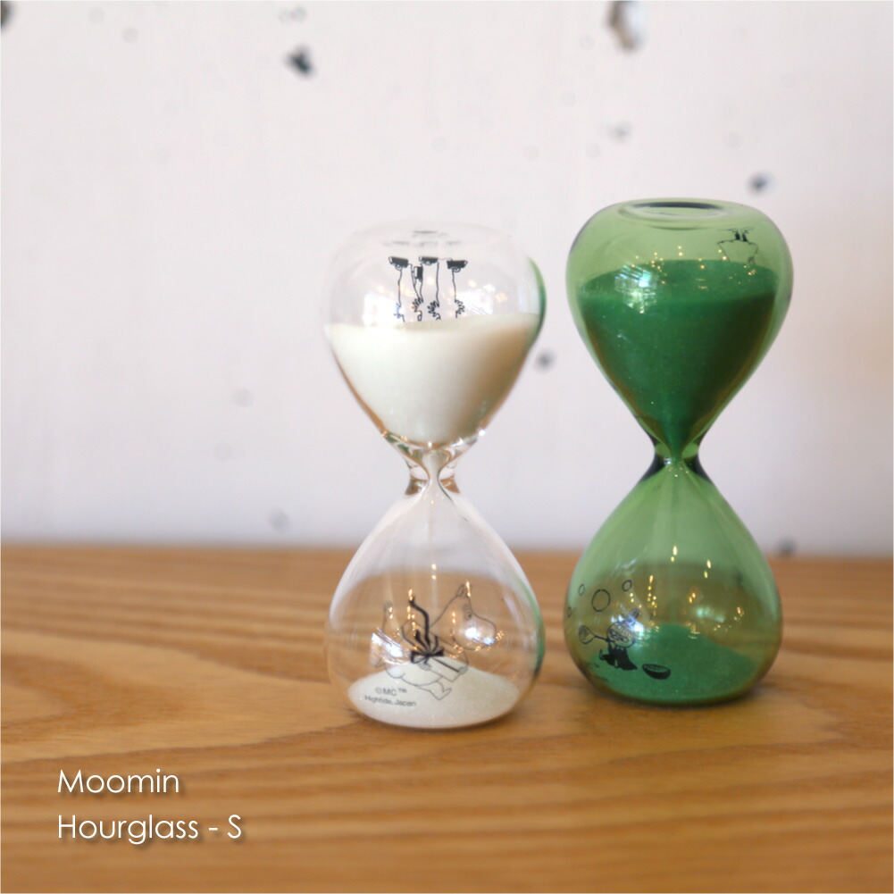 ポイント最大34倍 11日 1 59まで ムーミン 砂時計 3分 オブジェ キャラクター グッズ リトルミイ スナフキン ニョロニョロ プレゼント モダン 北欧 おしゃれ インテリア 置物 かわいい 透明 クリア グリーン Mm071 着後レビューで