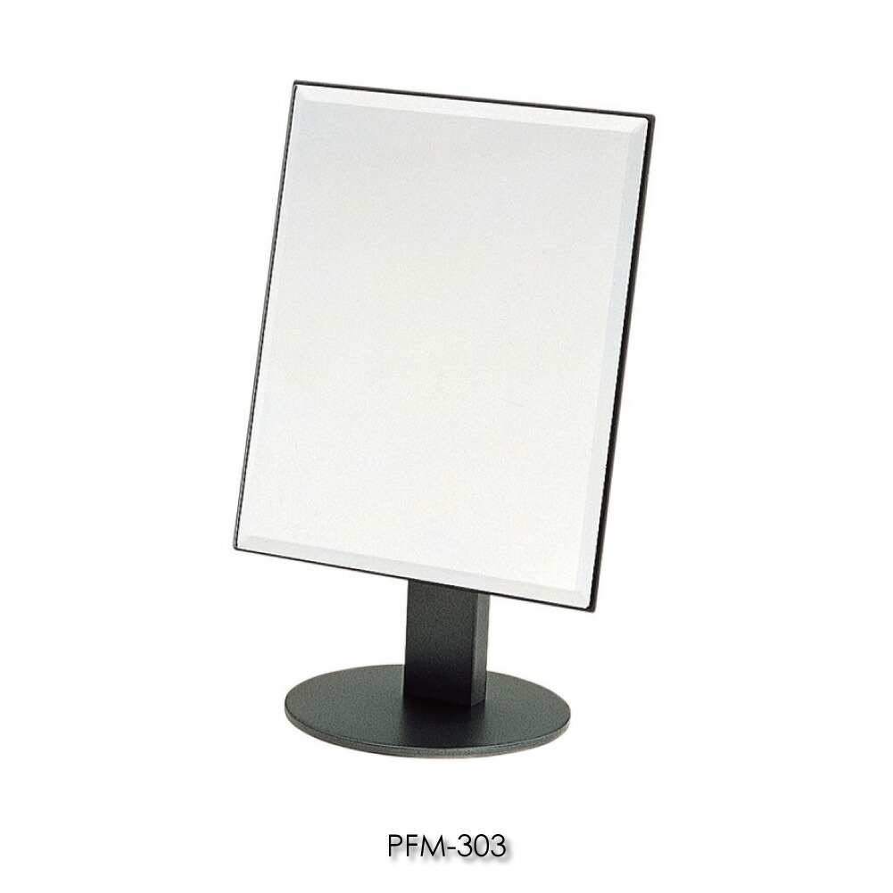 ポイント最大33 5倍 26日 1 59まで 塩川光明堂 Pfm Series Pfm 303 ミラー 鏡 卓上ミラー おしゃれ モダン アンティーク 北欧 インテリア クラシカル 化粧 メイク シルバー スタンド デスクミラー長方形 四角 国産 日本製 飛散防止 Andapt Com