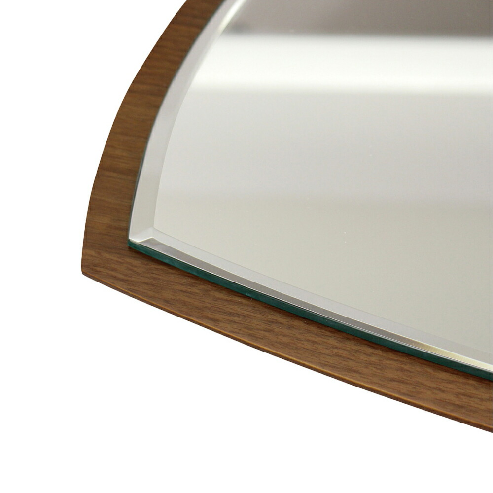 塩川光明堂 アルク No 2 ミラー 鏡 おしゃれ モダン アンティーク 北欧 和室 インテリア クラシカル 壁 壁掛け 四角 長方形 玄関 飛散防止 木 ウッド ブラウン ナチュラル Vmaphotographystudios Com