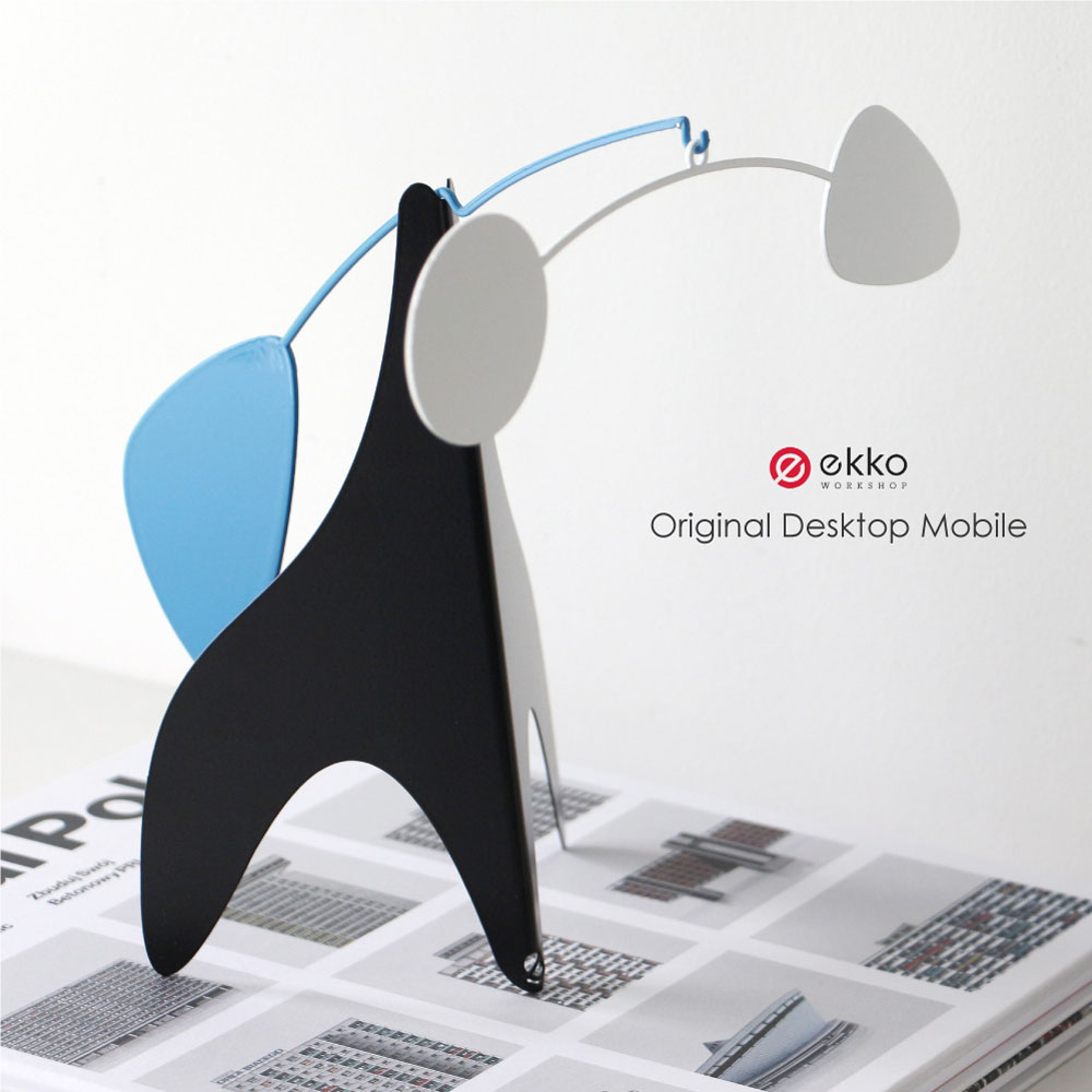 楽天市場】Ekko Workshop モビール 置き型 H20.5cm ブラック