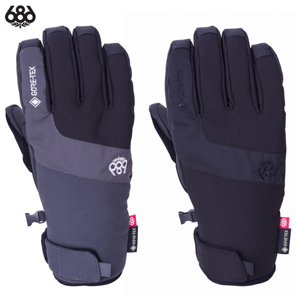 楽天市場】686/シックスエイトシックス メンズ GORE-TEX 5指グローブ