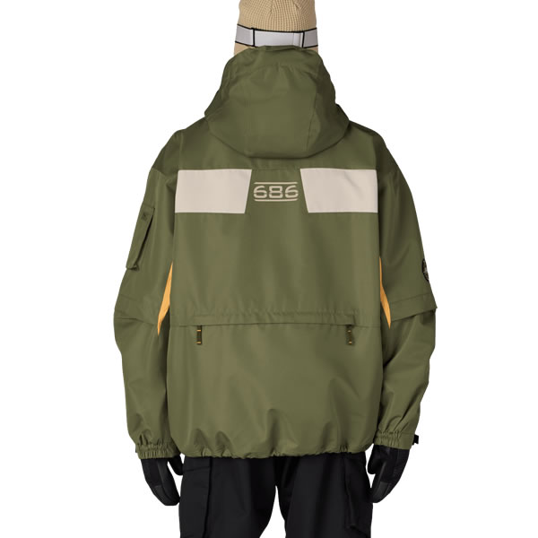 【予約商品】26-27 686 ジャケット M6WN196 2003 ATOM JACKET 正規品/メンズ/スノーボードウエア/スノボ|A.S.R.