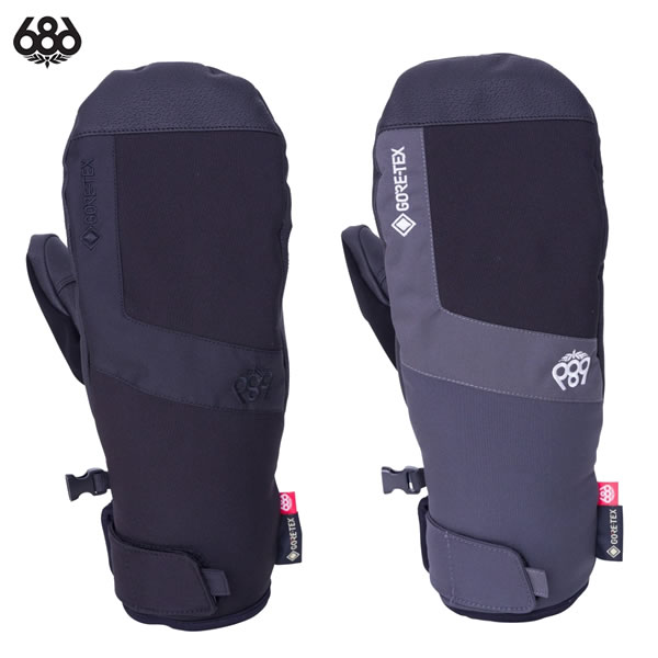 24-25 686 グローブ M2WGLV106 GORE-TEX LINER UNDER CUFF MITT: 正規品/メンズ/スノーボード/スノボ/ミット/ミトン/snow｜A.S.R.