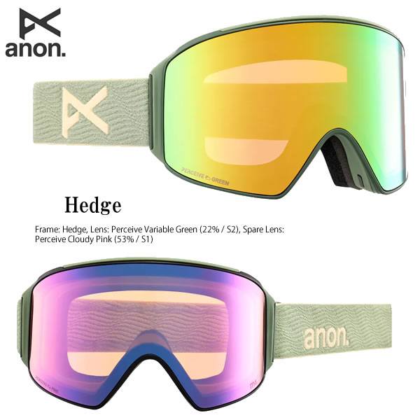 楽天市場】ANON ゴーグル＜M4 ローブリッジフィット ゴーグル