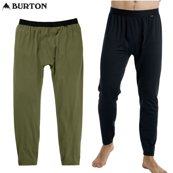 「全品5-15倍 16日08時」24-25 BURTON ファーストレイヤー Midweight Pant 10263111:正規品/バートン/スノーボード/インナー/ロングパンツ/snow/スノボ